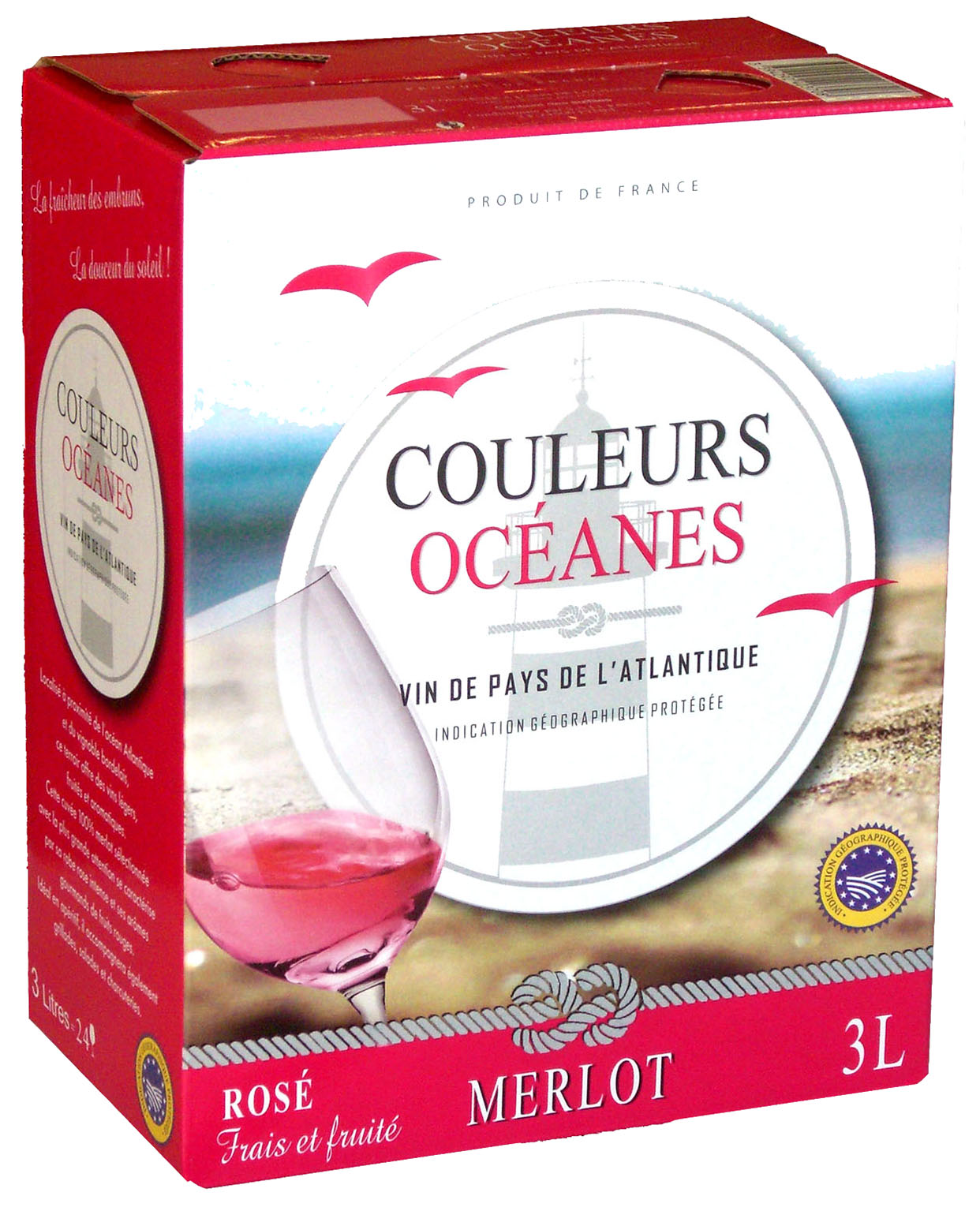 Miniature Couleurs Océanes - Rosé IGP Atlantique